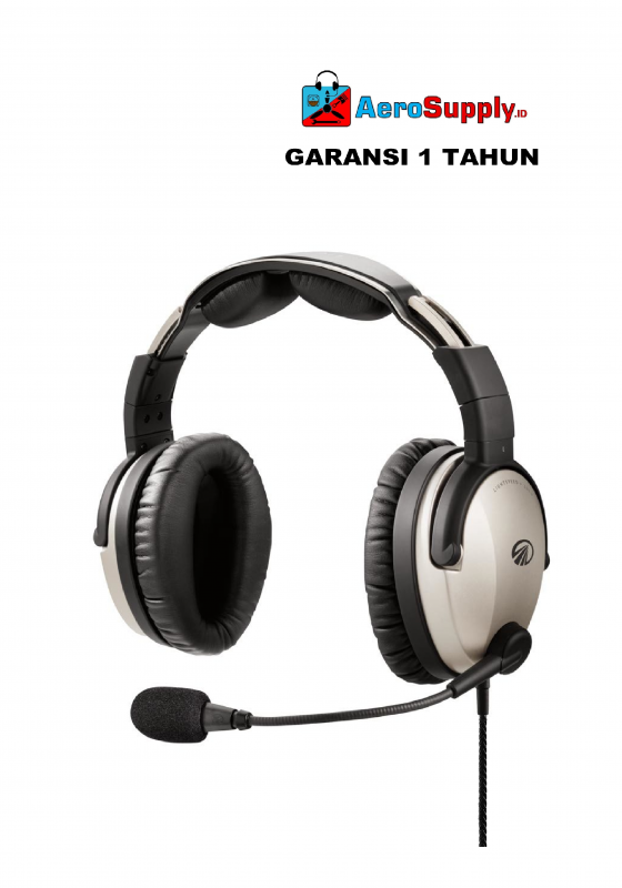 LIGHTSPEED ZULU 3 ANR HEADSET WITH BLUETOOTH U174 HELICOPTER PLUG Aerosupply