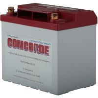 CONCORDE RG-25 SEALED LEAD ACID AIRCRAFT BATTERY