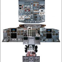 POSTER COCKPIT DRILL BOEING 737 CLASSIC Analog