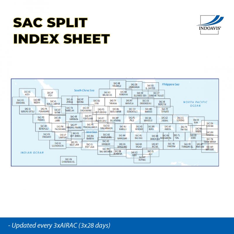 VFR PLANNING (WALL) CHART PAPUA Aerosupply