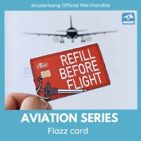 PREMIUM FLAZZ CARD BCA "REFILL BEFORE FLIGHT." - ilmuterbang