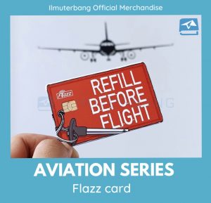 PREMIUM FLAZZ CARD BCA "REFILL BEFORE FLIGHT." - ilmuterbang