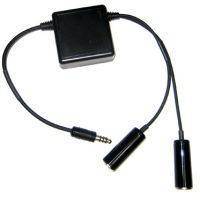ADAPTER HEADSET DUAL GA TO HELICOPTER PA-76 -PILOT USA
