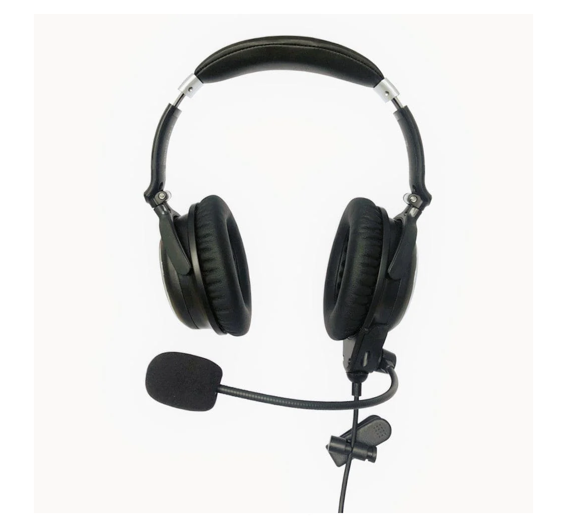 UFQ A7 ANR Aviation Pilot Headset Dual GA Aerosupply