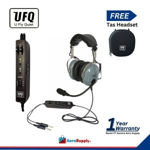 UFQ A28 ANR With Bluetooth Aviation Headset