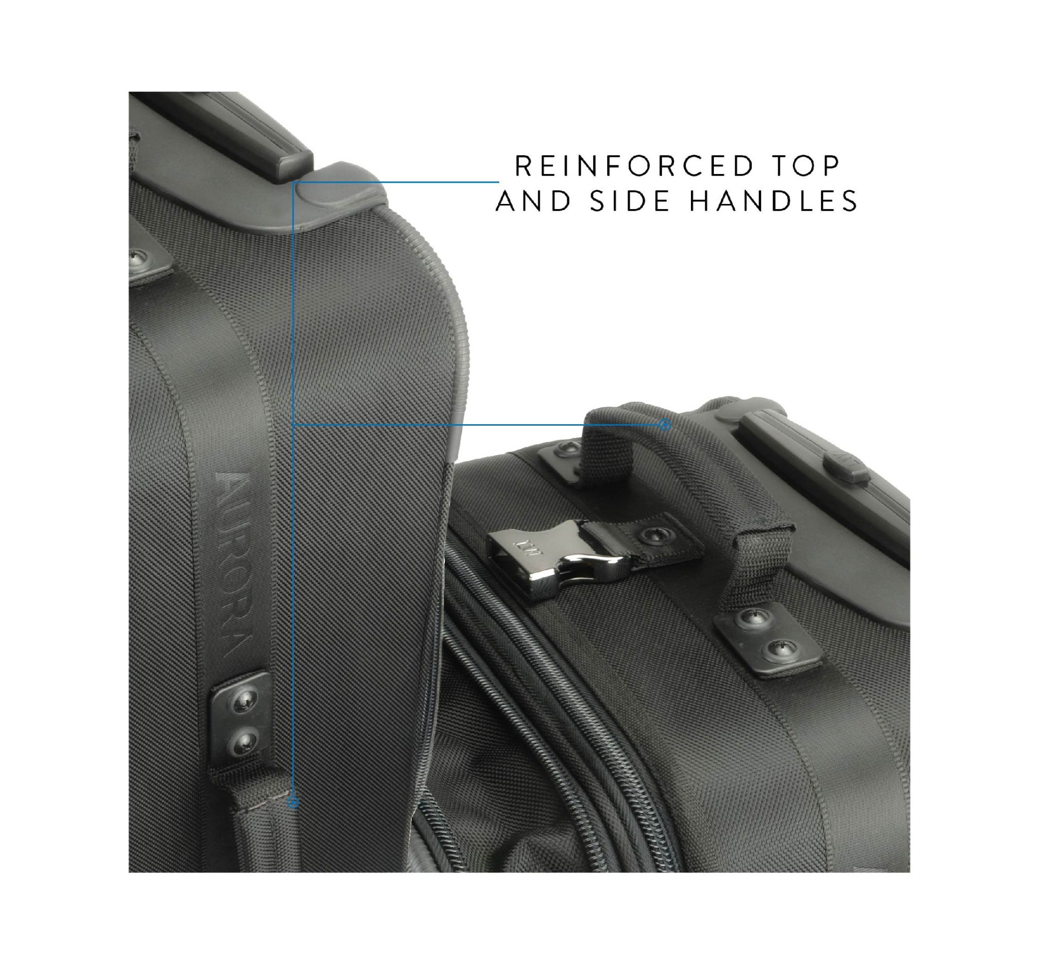 Luggageworks Aurora New Gen 22'' Expandable Suiter Rolling Bag